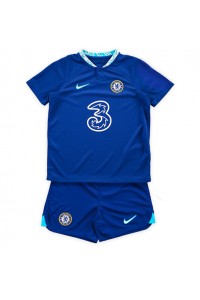 Chelsea Babytruitje Thuis tenue Kind 2022-23 Korte Mouw (+ Korte broeken)